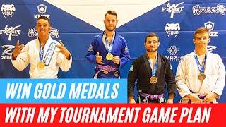 BJJ Tournament Game Plan & Strategy For White Belts & Blue Belts