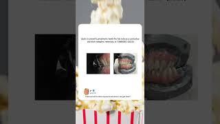 jack o’connell’s prosthetic teeth for his role as a centuries-old vampire, remmick, in ‘SINNERS'