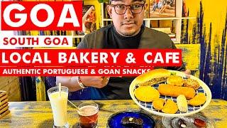 Goa | Famous Local Bakery & Cafe | Authentic Portuguese & Goan Snacks | Goa Vlog | Goan Food | South