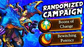 Randomizing The Whole World As Kairos Fateweaver In Total Warhammer 3!