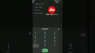 Jio Free Data 2024 | jio 32Gb data free Screat Code #shots #viral #airtel