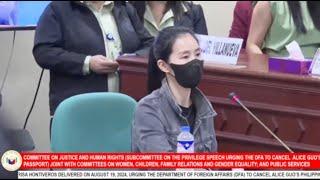 LIVESTREAM: Senate hearing on canceling Alice Guo’s Philippine passport