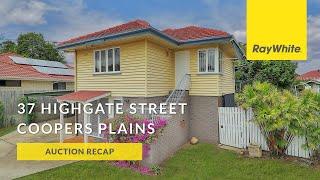 Auction Recap | 37 Highgate Street, Coopers Plains