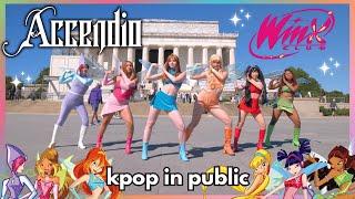 [COSPLAY KPOP IN PUBLIC] WINX CLUB  IVE | Accendio - ONE TAKE Dance Cover 