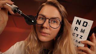 ASMR Doctor Lizi Home Visit for follow up Appointment.  Medical RP