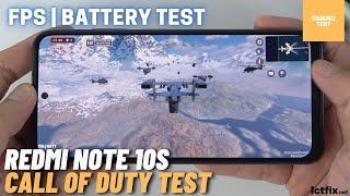 Xiaomi Redmi Note 10S Call of Duty Gaming test | Helio G95, 8GB RAM