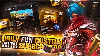 FREE FIRE LIVE CUSTOM ROOM | FF LIVE GIVEAWAY ?  ️ #freefire #ff