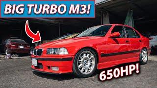 650HP BIG TURBO BMW E36 M3 in Jamaica! | Bowla's Garage Story