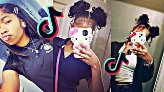 Natural hairstyles for the girlyss. | TikTok compilation