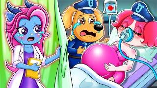 Labrador Have a Baby - Labrador Baby was Born - Sheriff Labrador Animation