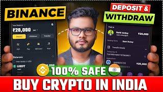 Buy Crypto in INDIA - How to Withdraw Money from Binance & Deposit Money Via Bank