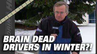 When It Snows, Brain Dead Drivers Come Out! | Motoring TV Classics