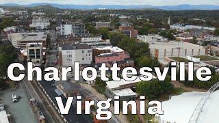 Drone Charlottesville, Virginia | Blue Ridge Mountains