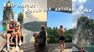 THAILAND TRAVEL VLOG 2 - Kho Samui & Khao Sok National park