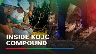 Newly cemented holes found inside KOJC compound; excavation underway | ABS-CBN News