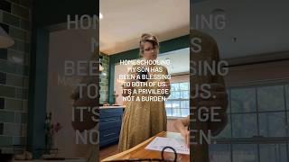 Homeschooling is hard at times, but so worth it  #homeschooling #slowliving #sahm #morningroutine