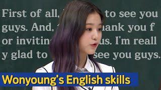 [Knowing Bros] Wonyoung is secretly fluent in english 