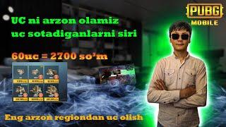 UC servicelarni sirini ochdim | 600 UC ni 40ming so'mga olamiz | 60 uc 2000so'm