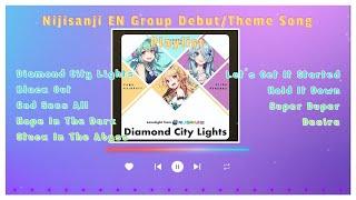 [VTUBER PLAYLIST #2] NIJISANJI EN Group Debut/Theme Song // BGM For Studying or Working