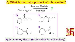 MCQ-80: About reaction of Ethyl diazo acetate by Dr. Tanmoy Biswas (Ph.D.) For IIT-JEE, NEET & BSMS