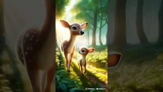 The hiran and her Son #ai #aivideo #aistories