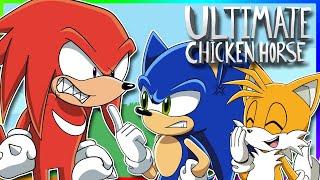 TEAM SONIC IS BACK!!! Sonic, Tails and Knuckles Play Ultimate Chicken Horse