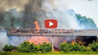 [Bauernhofbrand bei Wehrführer] Einsatzfahrten zum Bauernhofbrand Bevergern