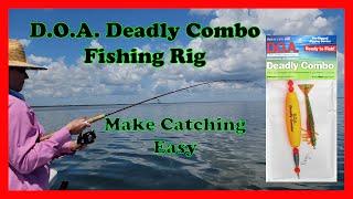 DOA Lures "Deadly Combo" Easy Fish Catching Rig