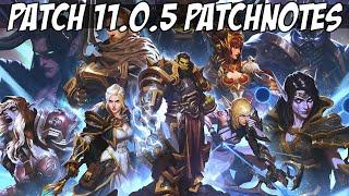 MASSIVE REWORKS für Palas, Jäger, Druiden! Jede Menge Klassentuning! Die Patchnotes von Patch 11.0.5