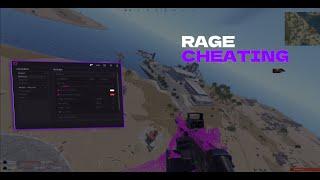 Rage cheating in Rust ft. fluent.gg