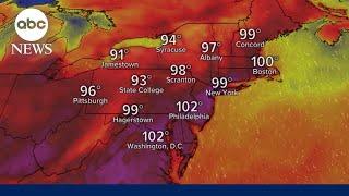 Life-threatening, record-breaking weather and temperatures across the US