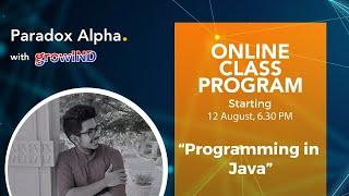 Online Class Program - Programming in default.java(2020)