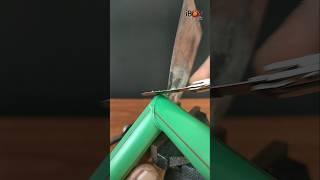 Simple Tips - 90 degree PVC Pipe Connection without ELBOW #shorts