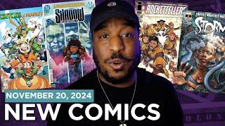 NEW COMIC BOOK DAY 11/20/24 | THE SHADOW CABINET #1, ROCKETFELLERS #1, TMNT x NARUTO #1 AND MORE!