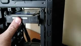 PC assembly - HDD Insertion