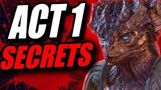 ALL Act 1 Secrets You May Have Missed in Baldur's Gate 3