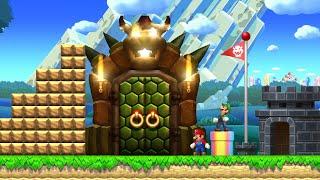 New Super Mario Bros. U Deluxe - All 12 Secret Exits 4K60FPS