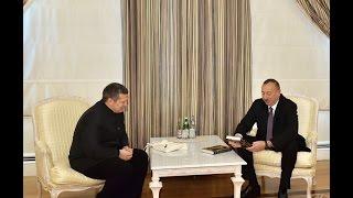 President Ilham Aliyev met with TV and radio host of All-Russia State Television