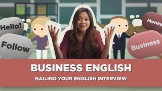 Interviewing in English? Understand the Strategy!