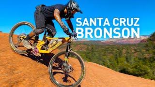 2022 Santa Cruz Bronson Mountain Bike Review - First Ride and Crashes