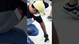 Epoxy Class Day 1! Teaching our students all things concrete prep