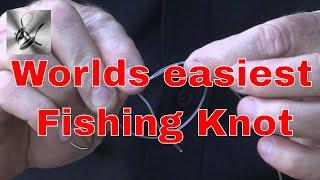 How to tie the Worlds easiest fishing knot | The Hook and The Cook