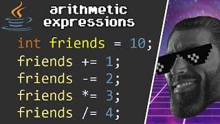 arithmetic expressions in Java 【4 minutes】