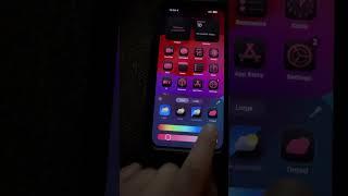 Customizing iPhone App Icon Colors on iOS 18!