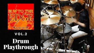 GALNERYUS / Drum Playthrough Vol.2  RUN TO THE EDGE