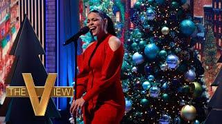 Jordin Sparks Performs 'I’ll Be Home For Christmas' | The View