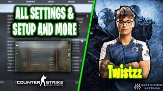 Twistzz CSGO Settings, Monitor Settings, Crosshair, Viewmodel, Gear and Settings 2021