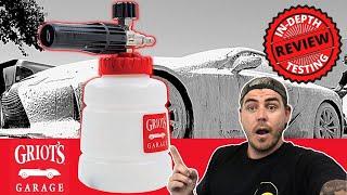 Griot's BOSS FOAM CANNON Review | Best Foam Cannon for Car Detailing | Car Wash tools and tips