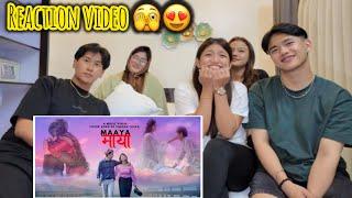 REACTING TO OUR 1ST COVER MUSIC VIDEO ~ Maaya ~ || it’s me Muskan ||