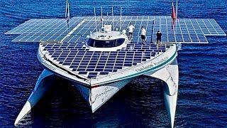 World's Largest Solar Powered Boat - First to Circle Globe - MS Tûranor PlanetSolar